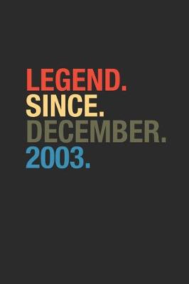 Book cover for Legend Since December 2003