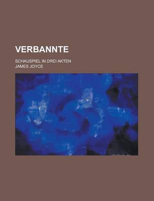 Book cover for Verbannte; Schauspiel in Drei Akten