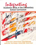 Book cover for Integ Academ Unit in the Elementary School Curriculum