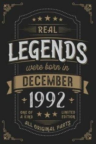 Cover of Real Legends were born in December 1992