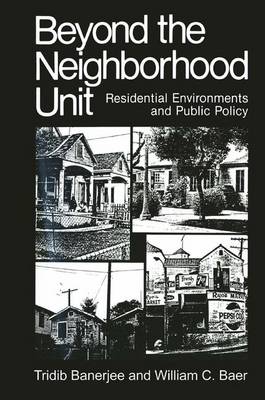 Cover of Beyond the Neighborhood Unit