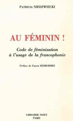 Book cover for Au Feminin!