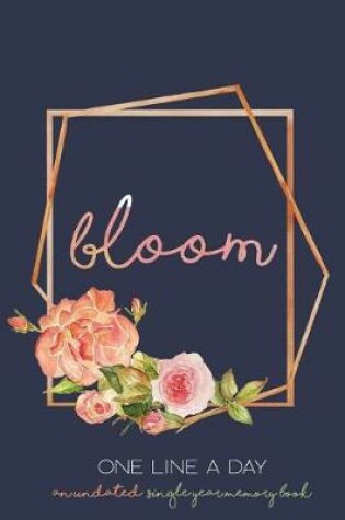 Cover of Bloom One Line a Day