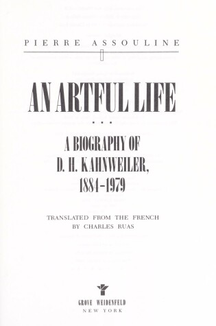Cover of Artful Life