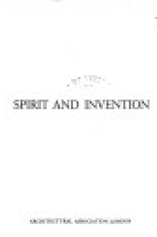 Cover of Spirit and Invention