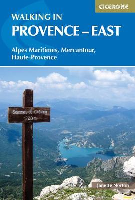 Book cover for Walking in Provence - East