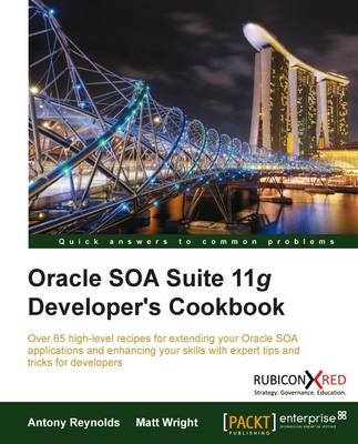 Book cover for Oracle SOA Suite 11g Developer's Cookbook