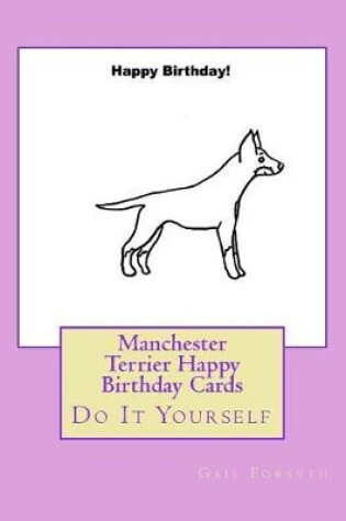 Cover of Manchester Terrier Happy Birthday Cards