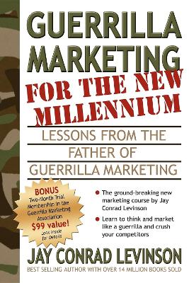 Book cover for Guerrilla Marketing for the New Millennium