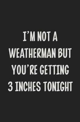 Cover of I'm Not A Weatherman But You're Getting 3 Inches Tonight