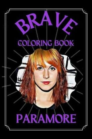 Cover of Paramore Brave Coloring Book