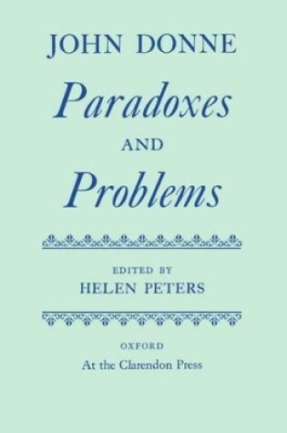 Cover of Paradoxes and Problems