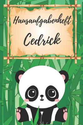 Book cover for Hausaufgabenheft Cedrick