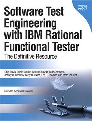 Book cover for Software Test Engineering with IBM Rational Functional Tester