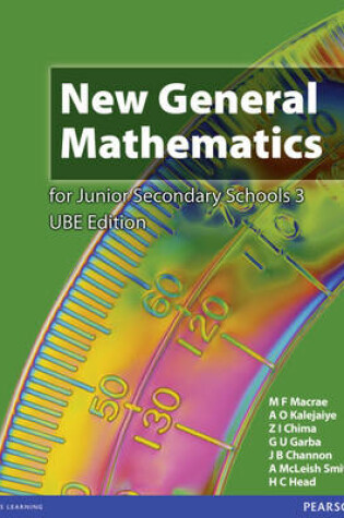 Cover of Nigeria New General Mathematics for Secondary Schools Students' Book 3