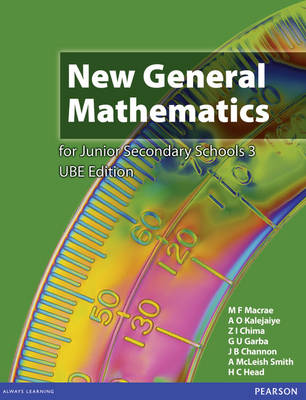 Book cover for Nigeria New General Mathematics for Secondary Schools Students' Book 3