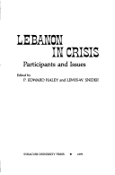 Book cover for Lebanon in Crisis