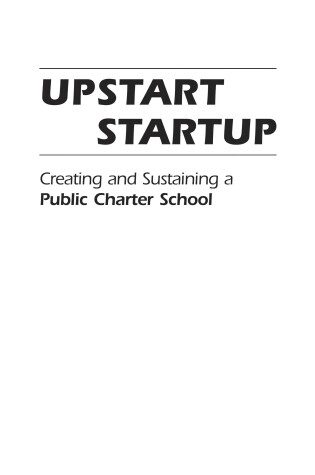 Cover of Upstart Startup