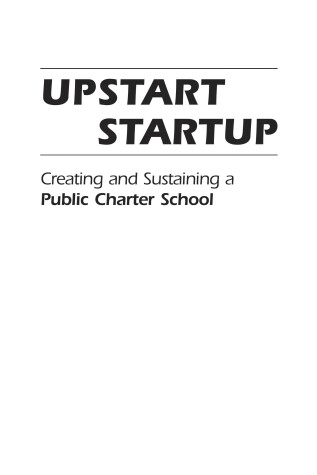 Cover of Upstart Startup