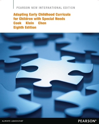 Book cover for Adapting Early Childhood Curricula for Children with Special Needs: Pearson New International Edition