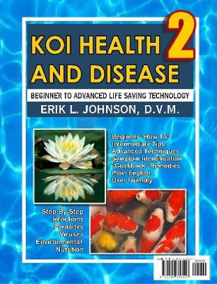 Book cover for Koi Health & Disease: Everything You Need to Know 2nd Edition