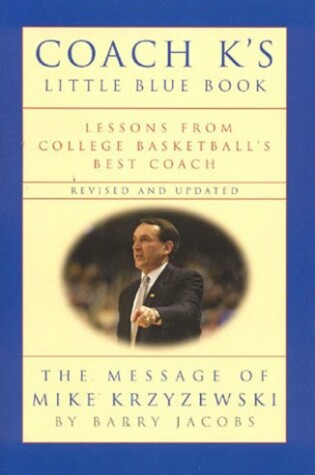 Cover of Coach K's Little Blue Book