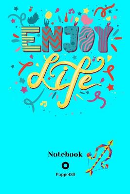 Book cover for Dot Grid Notebook Sagittarius Sign Cover Color Aqua 160 pages 6x9-Inches