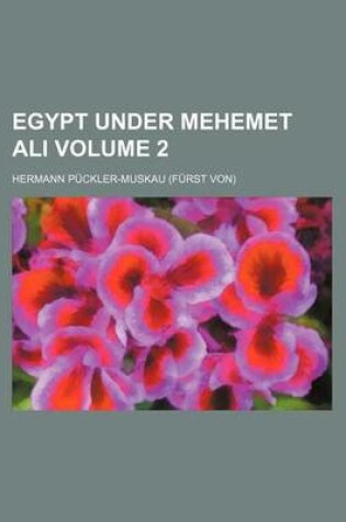 Cover of Egypt Under Mehemet Ali Volume 2