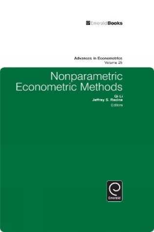 Cover of Nonparametric Econometric Methods