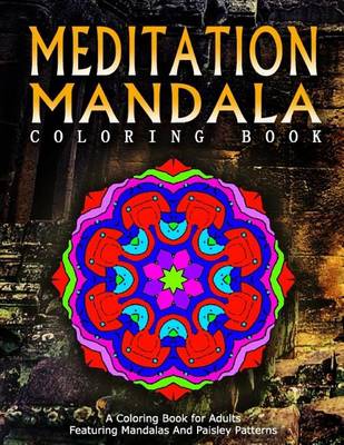 Book cover for MEDITATION MANDALA COLORING BOOK - Vol.12