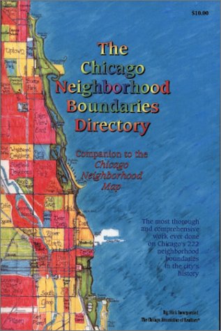 Book cover for The Chicago Neighborhood Map