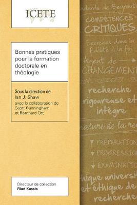 Book cover for Bonnes pratiques pour la formation doctorale en theologie