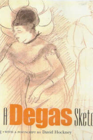 Cover of A Degas Sketchbook