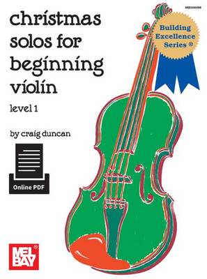 Book cover for Christmas Solos For Beginning Violin