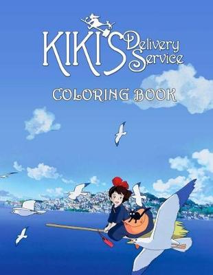 Book cover for Kiki's Delivery Service Coloring Book