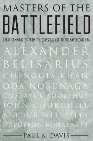 Cover of Masters of the Battlefield