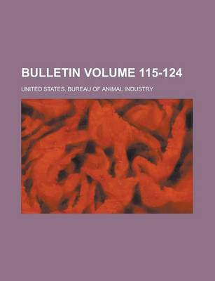 Book cover for Bulletin Volume 115-124