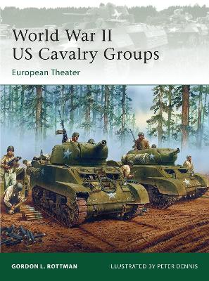 Book cover for World War II US Cavalry Groups