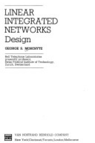 Cover of Linear Integrated Networks