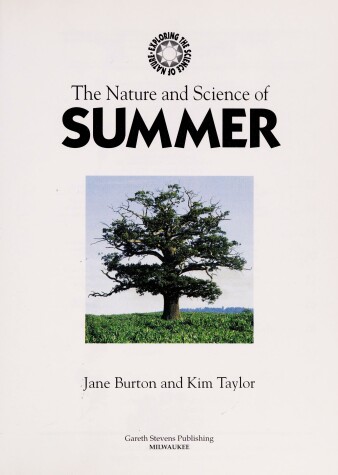 Book cover for The Nature and Science of Summer
