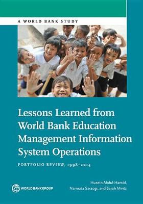 Book cover for Lessons Learned from World Bank Education Management Information System Operations