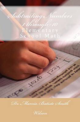 Book cover for Subtracting Numbers 1 through 10