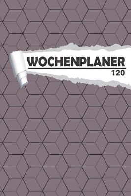 Book cover for Wochenplaner Hexagon Muster