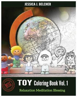 Book cover for Toy Coloring Books Vol.1 for Relaxation Meditation Blessing