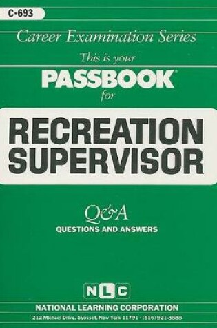 Cover of Recreation Supervisor