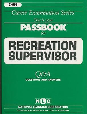 Book cover for Recreation Supervisor