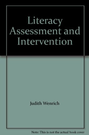 Cover of Literacy Assessment and Intervention