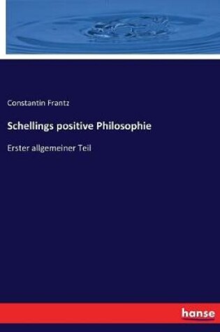 Cover of Schellings positive Philosophie