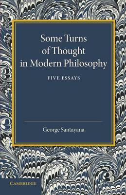 Book cover for Some Turns of Thought in Modern Philosophy