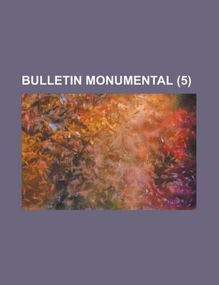 Book cover for Bulletin Monumental (5)